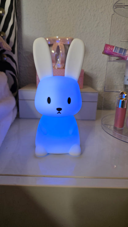LED Night light Silicone Rabbit Touch Sensor lamp Cute Animal Light Bedroom Decor Gift for Kid Baby Child Table Lamp Home Decor