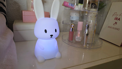 LED Night light Silicone Rabbit Touch Sensor lamp Cute Animal Light Bedroom Decor Gift for Kid Baby Child Table Lamp Home Decor